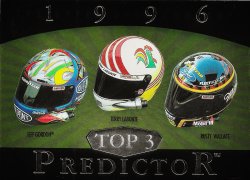 1996 Upper Deck Road to the Cup Racing Top 3 Predictor Jeff Gordon/Terry LaBonte/Rusty Wallace