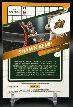 2021-22 Panini Donruss Optics Shawn Kemp