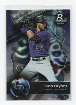 2023 Topps Bowman Platinum Ice Foil Kris Bryant