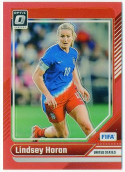 2024-25 Donruss Optic Red Lindsey Horan