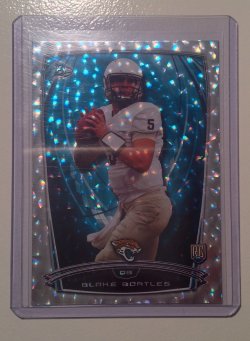 2014   Blake Bortles ROOKIE Silver Ice
