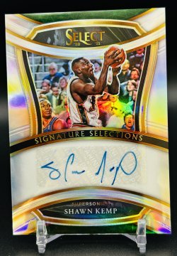 2020-21 Panini Select Shawn Kemp