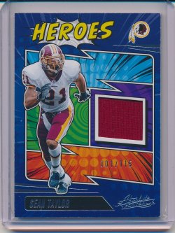    Sean Taylor 2025 Absolute Absolute Heroes Memorabilia /115