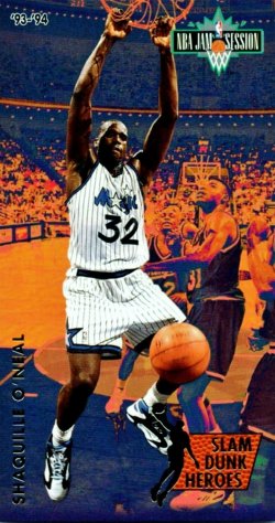 1993-94 Fleer NBA Jam Session Shaquille ONeal