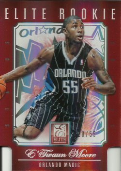 2012-13 Panini Elite ETwaun Moore Status RC