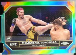 2024 Topps Chrome UFC Melquizael Conceição Rookie Aqua Refractors