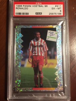 1996 Panini Voetbal 96 #411 Ronaldo
