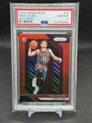 2018 Panini Prizm Trae Young Red