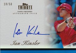 2012 Topps Tribute Autographs Blue Ian Kinsler