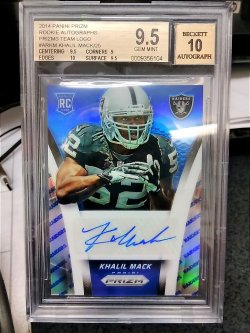 khalil mack autograph