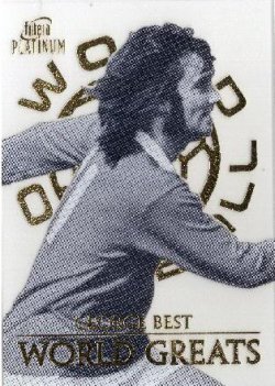 2003  Futera Platinum George Best World Greats