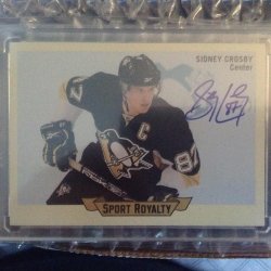 2014 Upper Deck Goodwin Sidney Crosby auto