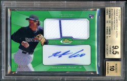 Nolan Arenado Rookie Card 2013 Bowman Chrome Green