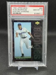 1994 Upper Deck  Alex Rodriguez Electric Diamond