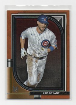 2021 Topps Topps Museum Collection Copper Kris Bryant