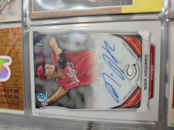 2014 Bowman Chrome Nick Howard 1st Bowman Auto