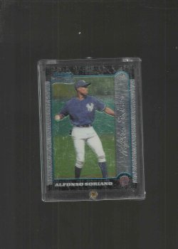 1999 Topps BOWMAN CHROME ALFONSO SORIANO BOWMAN CHROME BASE RC