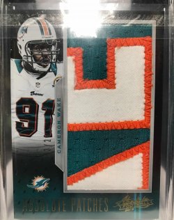 2013 Panini Absolute Cameron Wake Absolute Patches 02/25