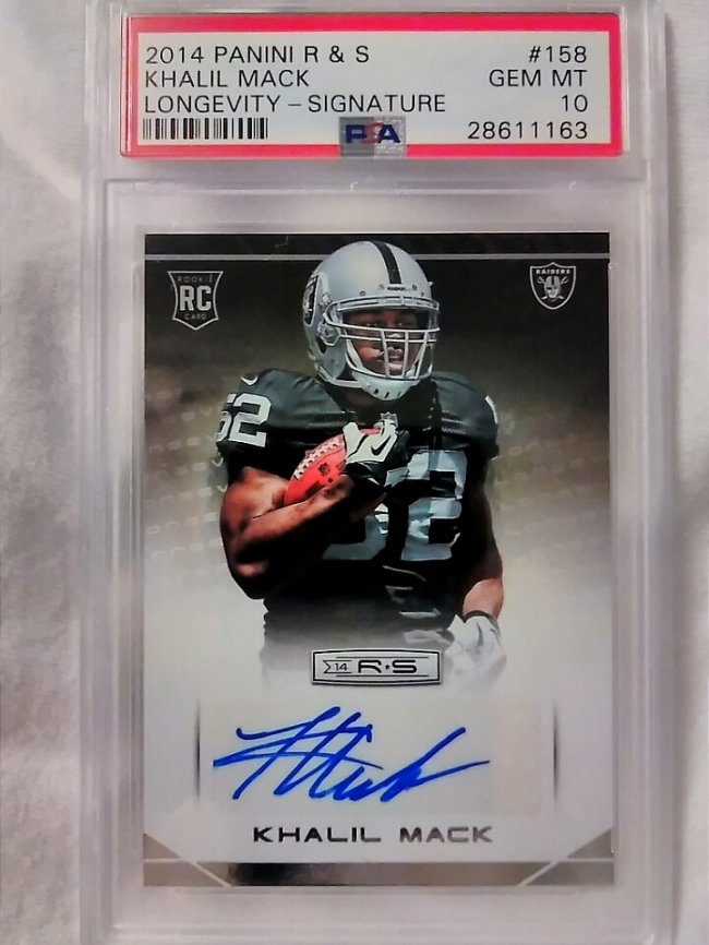 Khalil Mack Autographed Card -   Australia