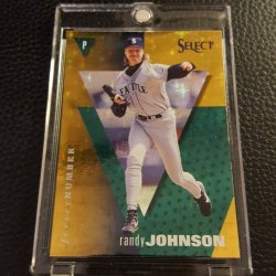 1998  Select Jersey Numbers Quasar 3 Prototype Randy Johnson