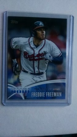 2014 Topps Topps The Future is Now Freddie Freeman FN-52