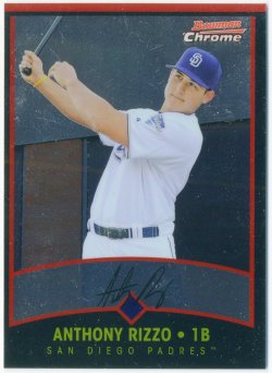 2011 Bowman Chrome Throwbacks Anthony Rizzo