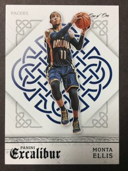 2015-16  Excalibur Monta Ellis Black 1/1