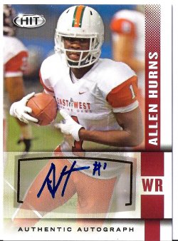 2014 Sage HIT Autographs Allen Hurns
