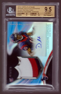 2013 Topps Platinum DeAndre Hopkins