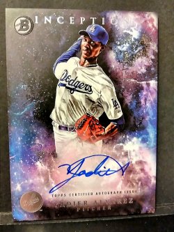 2016 Bowman Inception Yadier Alvarez Prospect Autograph