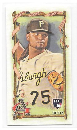 2023 Topps Topps Allen and Ginter Mini A and G Back Luis Ortiz