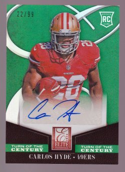 2014 Panini Elite Carlos Hyde