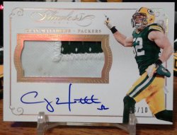 2015 Panini Flawless Gold Patch Clay Matthews
