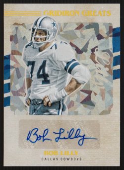2022 Panini Gridiron Greats Bob Lilly