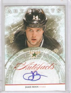 2012 Upper Deck Artifacts Jamie Benn Autofacts