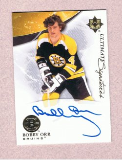 2010 Upper Deck Ultimate Bobby Orr Ultimate Signatures US-BO