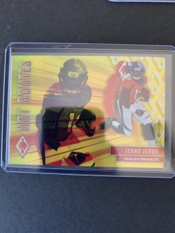 2020 Panini Phoenix Jerry Jeudy Hot Routes