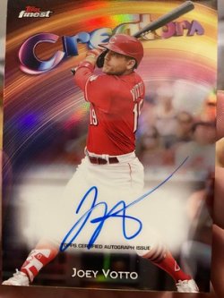 2025 Topps finest creators  joey votto