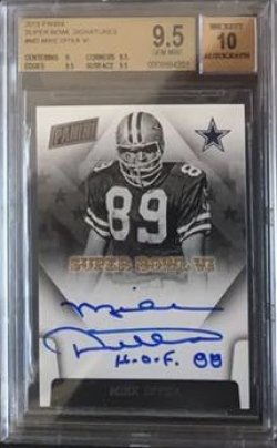 2015 Topps  Mike Ditka Super Bowl Signature