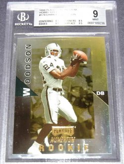1998 Playoff Momentum Hobby Gold #ed 15/25 BGS 9