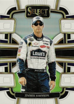 2024 Panini Select Racing (white) Jimmie Johnson