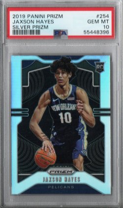 2019-20 Panini Prizm Prizms Silver Jaxson Hayes