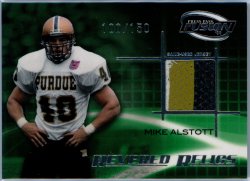 2009 Press Pass Fusion Revered Relics Silver Mike Alstott