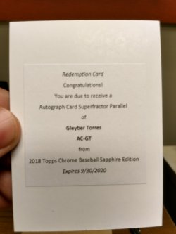 2018 rc s   Gleyber Torres