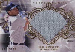 2015 Topps Tribute Diamond Cuts Jerseys Ian Kinsler