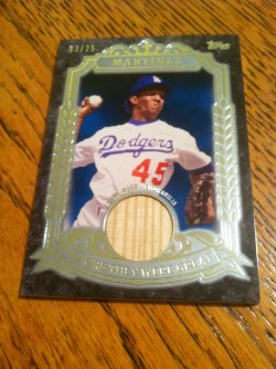 2014 Topps Series 1 Pedro Martinez Before They Were Great Relic