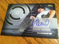 2014 Topps Series 1 Andre Rienzo Trajectory Autograph