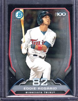 2014 Bowman  Eddie Rosario Top 100 Insert