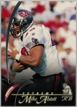 Mike Alstott football card (Purdue Boilermakers) 1996 Score Rookie #217 at  's Sports Collectibles Store