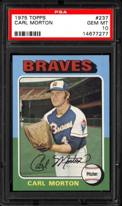 1975 Topps  Carl Morton